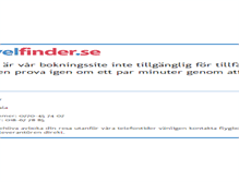 Tablet Screenshot of maintenance-www.travelfinder.se